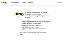 Tablet Screenshot of itbh.at